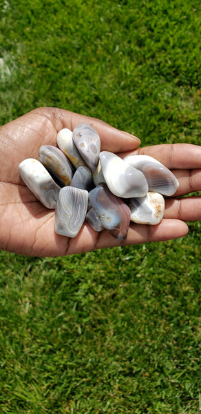 Botswana Agate (Tumbled)