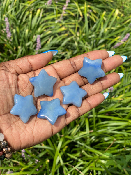 Blue Aventurine Stars