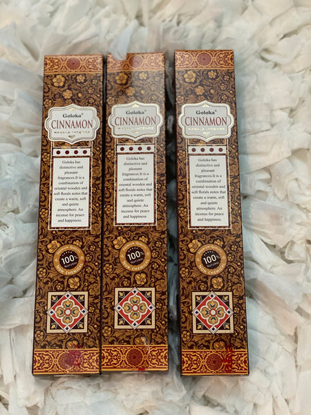 Goloka Cinnamon Incense