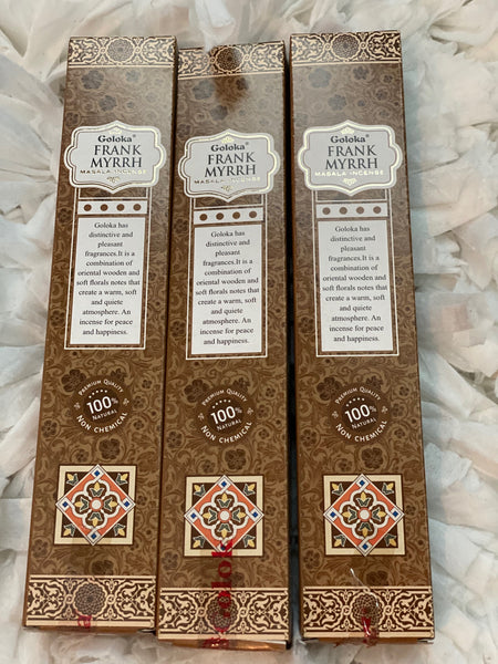 Goloka Frank and Myrrh Incense