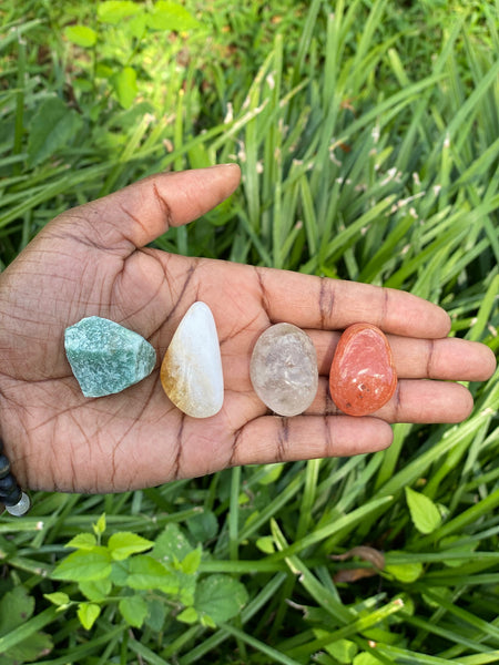 4 Stone Physical Chakra Set