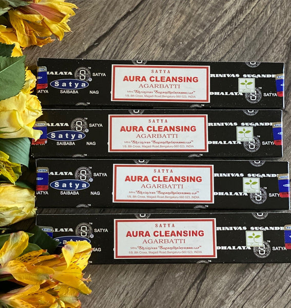 Satya Aura Cleansing Incense