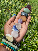 9 Piece Tumbled Stone Chakra Set