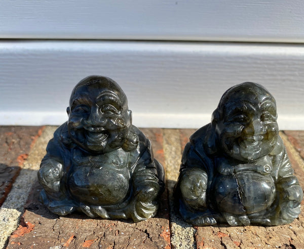 Labradorite Buddha