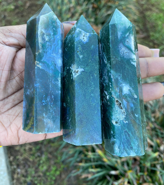 Moss Agate Towers
