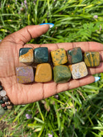 Ocean Jasper Cubes