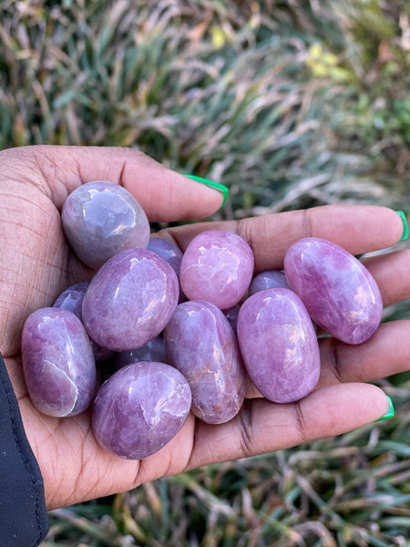 Purple Rose Quartz Tumble