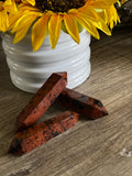 Red Obsidian Double Points