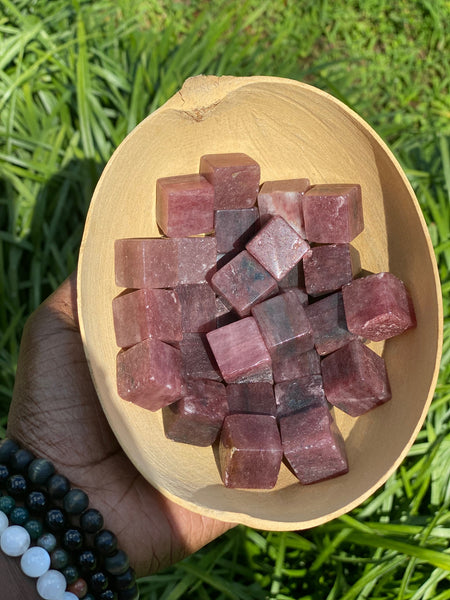 Strawberry Quartz Cubes